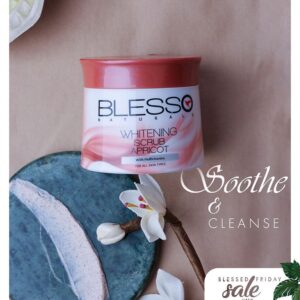 Blesso Whitening Apricot Scrub (75gm)