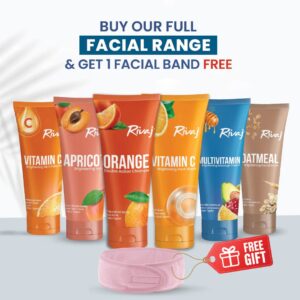 Rivaj UK Facial Range (200ml) Pack of 6
