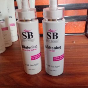SB Whitening Toner & Cleansing Lotion (Pack of 2)