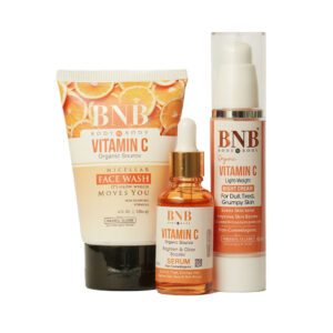BNB Vitamin-C Night Bliss Trio (Vitamin C Facewash + Vitamin C Night Cream + Vitamin C Serum)